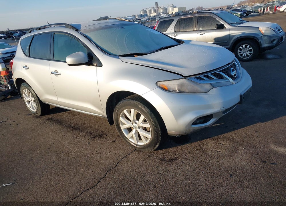2013 NISSAN MURANO SL VIN: JN8AZ1MW5DW305869