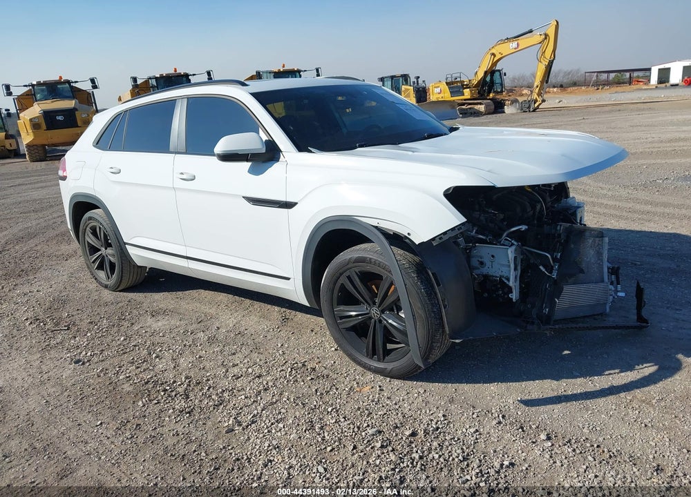 2021 VOLKSWAGEN ATLAS CROSS SPORT 3.6L V6 SE W/TECHNOLOGY R-LINE VIN: 1V2PE2CA4MC201712