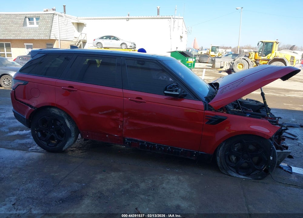 2018 LAND ROVER RANGE ROVER SPORT HSE VIN: SALWR2RV4JA808656