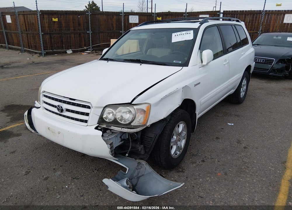 2003 TOYOTA HIGHLANDER LIMITED V6 VIN: JTEHF21A630110703