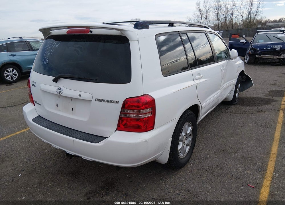 2003 TOYOTA HIGHLANDER LIMITED V6 VIN: JTEHF21A630110703