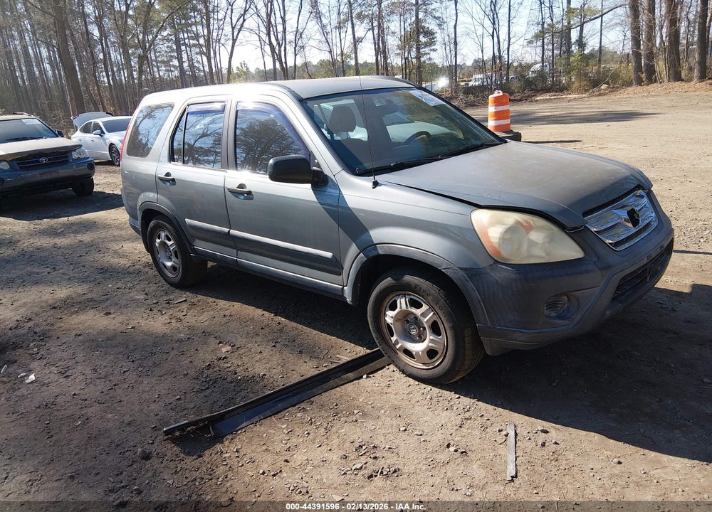 2006 HONDA CR-V LX VIN: SHSRD68526U405052