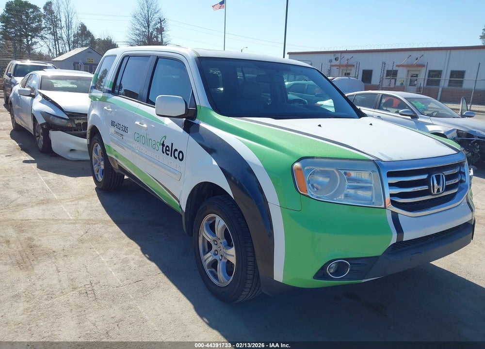 2013 HONDA PILOT EX-L VIN: 5FNYF3H63DB042987