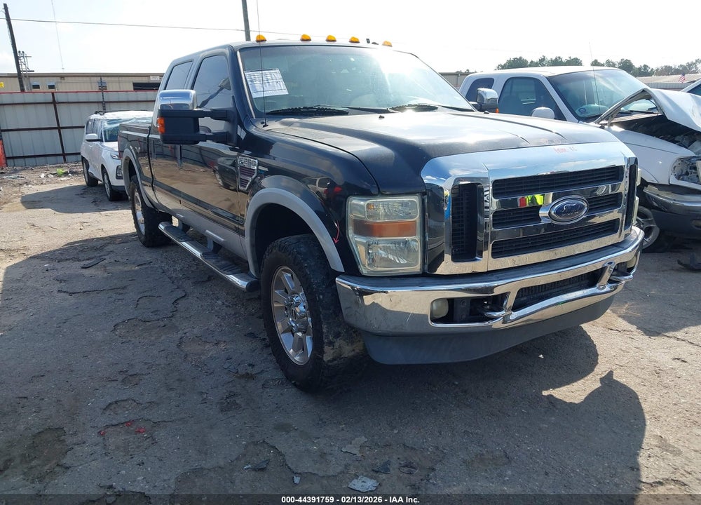 2008 FORD F-250 LARIAT VIN: 1FTSW21R38ED82409