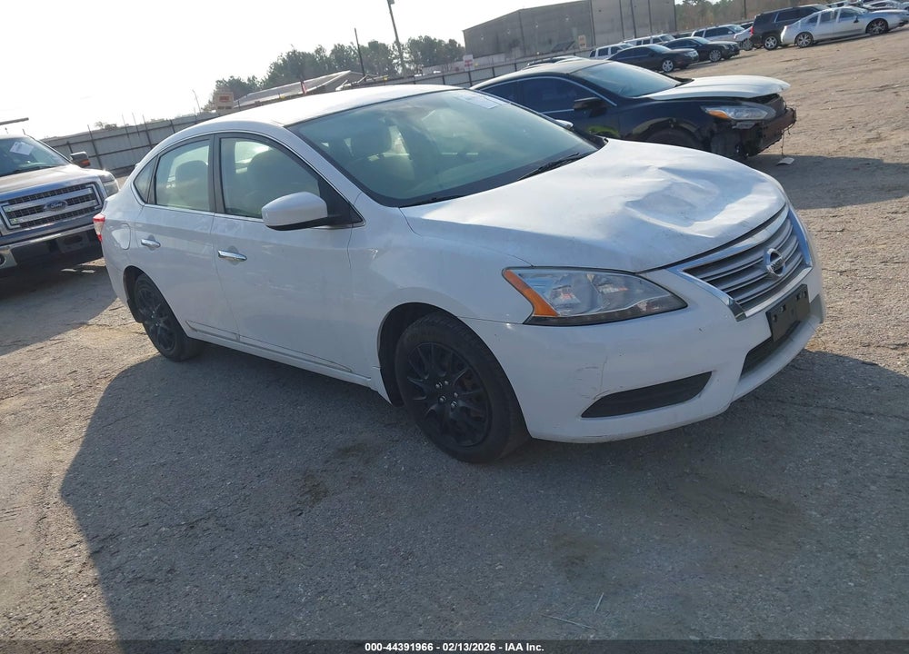 2015 NISSAN SENTRA S VIN: 3N1AB7AP6FY279510