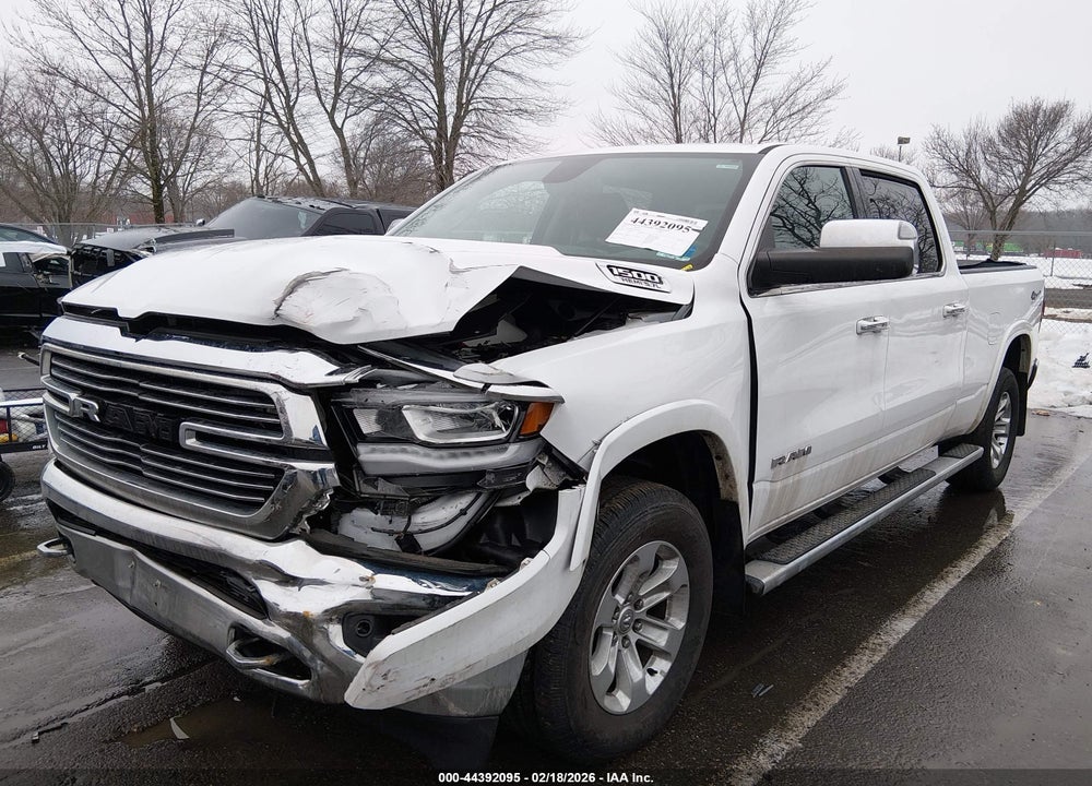 2020 RAM 1500 LAIE  4X4 6'4 BOX VIN: 1C6SRFRT3LN338750