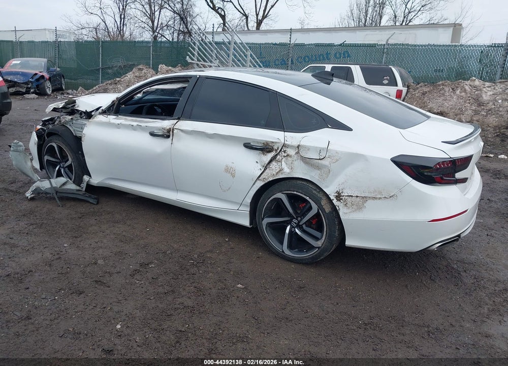 2021 HONDA ACCORD SPORT VIN: 1HGCV1F30MA045527