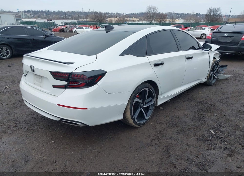 2021 HONDA ACCORD SPORT VIN: 1HGCV1F30MA045527