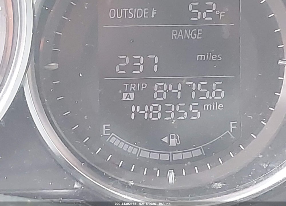 2015 MAZDA 6 I TOURING VIN: JM1GJ1V64F1164921