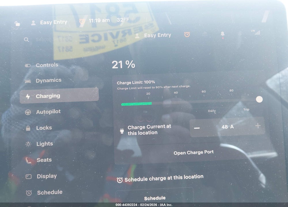 2022 TESLA MODEL 3 LONG RANGE DUAL MOTOR ALL-WHEEL DRIVE VIN: 5YJ3E1EB3NF187029