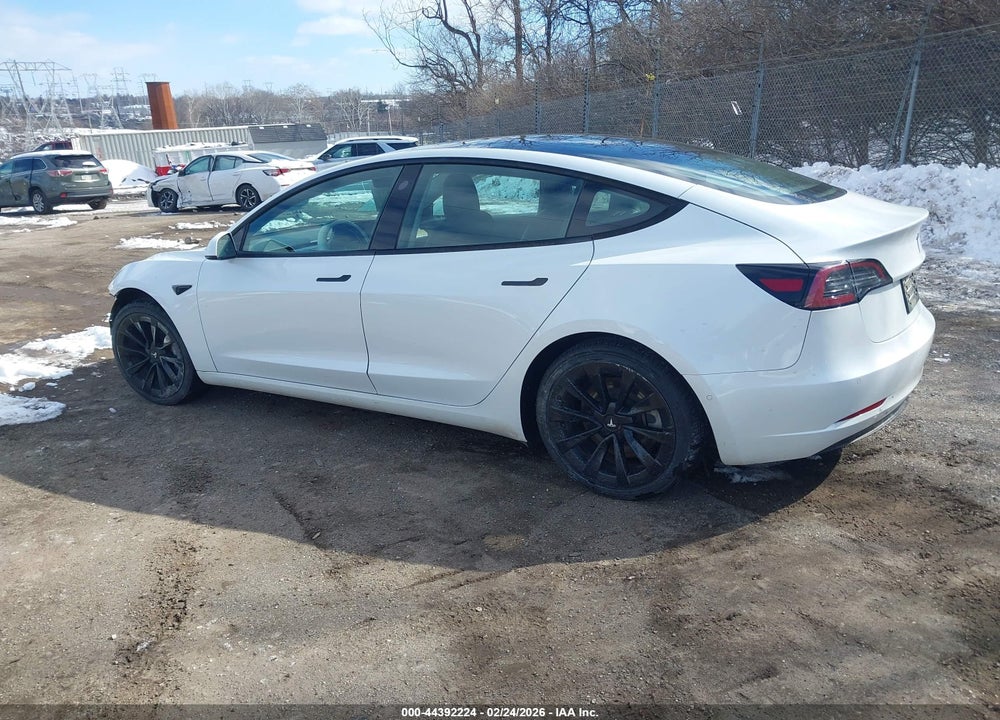 2022 TESLA MODEL 3 LONG RANGE DUAL MOTOR ALL-WHEEL DRIVE VIN: 5YJ3E1EB3NF187029