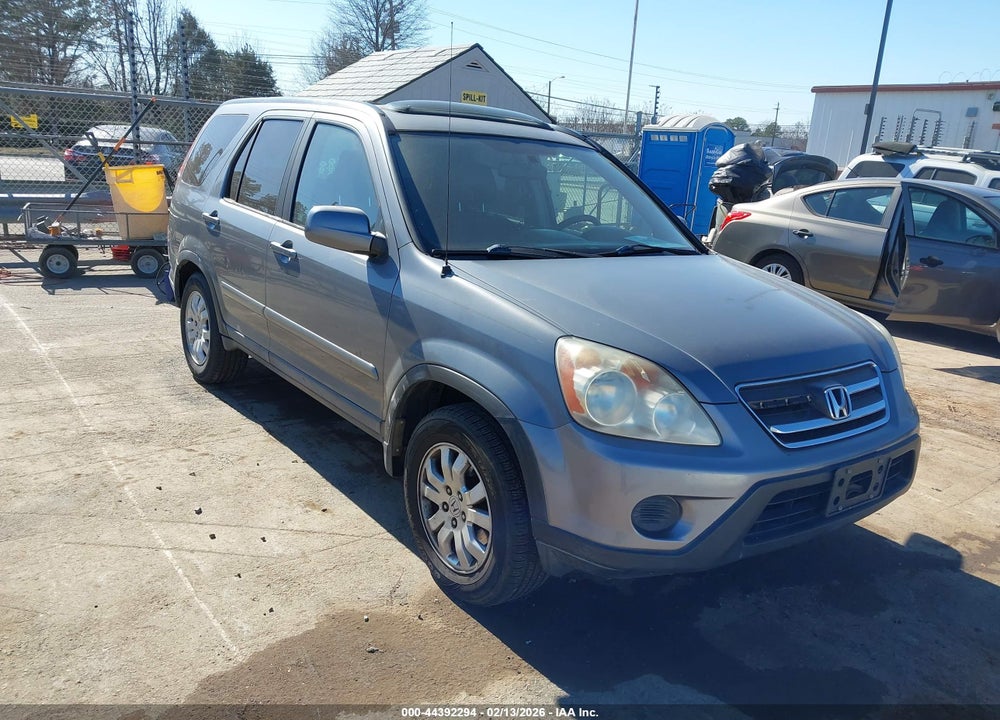 2005 HONDA CR-V SE VIN: SHSRD789X5U326560