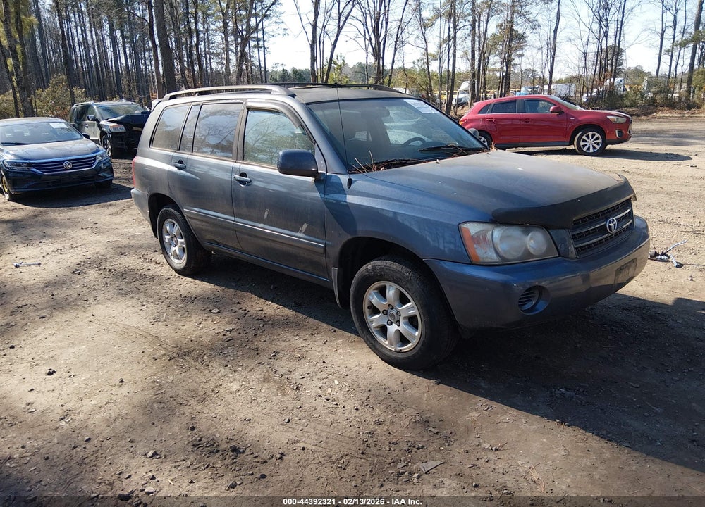2002 TOYOTA HIGHLANDER VIN: JTEHF21A120065846