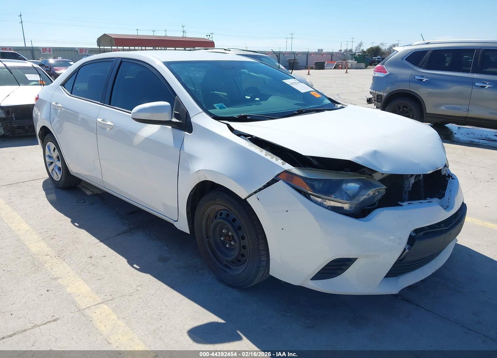 2014 TOYOTA COROLLA LE VIN: 5YFBURHE1EP173380