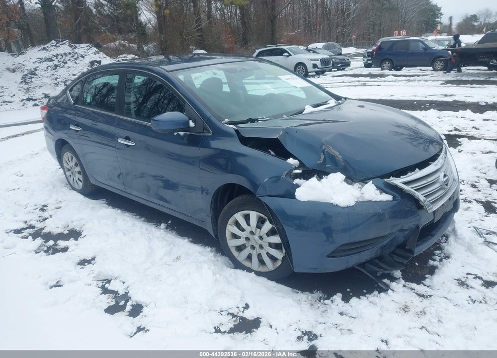2014 NISSAN SENTRA SV VIN: 3N1AB7AP2EL676546