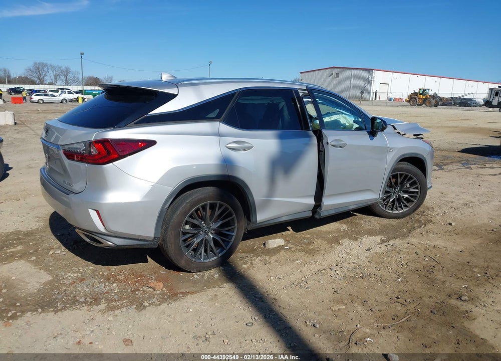 2017 LEXUS RX RX 350 F SPORT VIN: 2T2BZMCA5HC074327