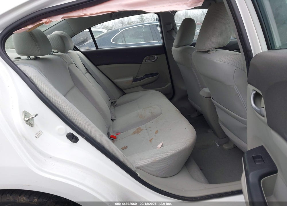 2012 HONDA CIVIC LX VIN: 19XFB2F57CE381618