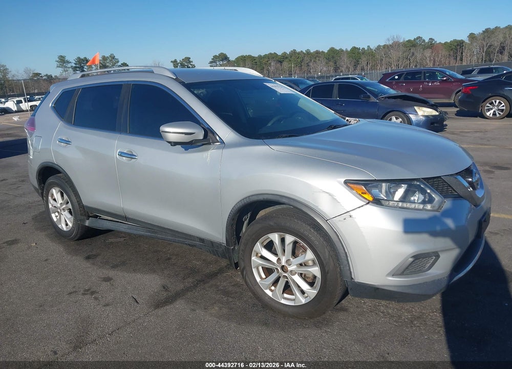 2016 NISSAN ROGUE SV VIN: JN8AT2MT8GW012422