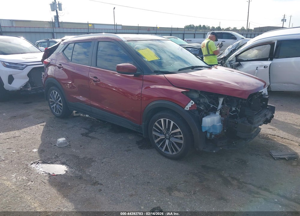 2021 NISSAN KICKS SV XTRONIC CVT VIN: 3N1CP5CVXML492321
