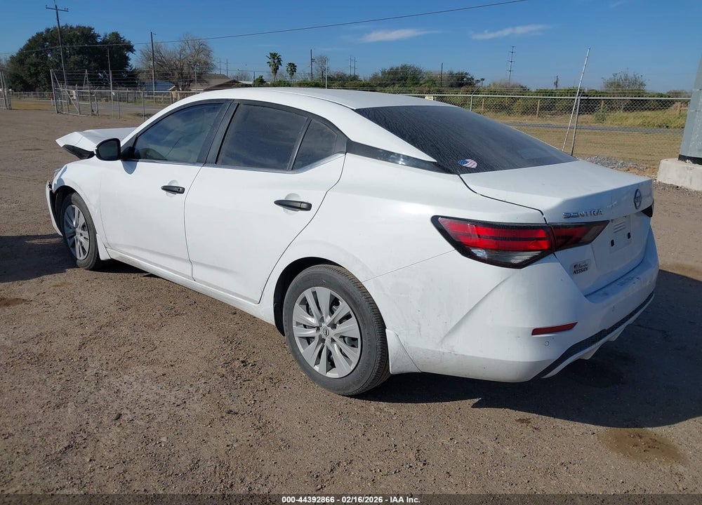 2024 NISSAN SENTRA S XTRONIC CVT VIN: 3N1AB8BV3RY235648