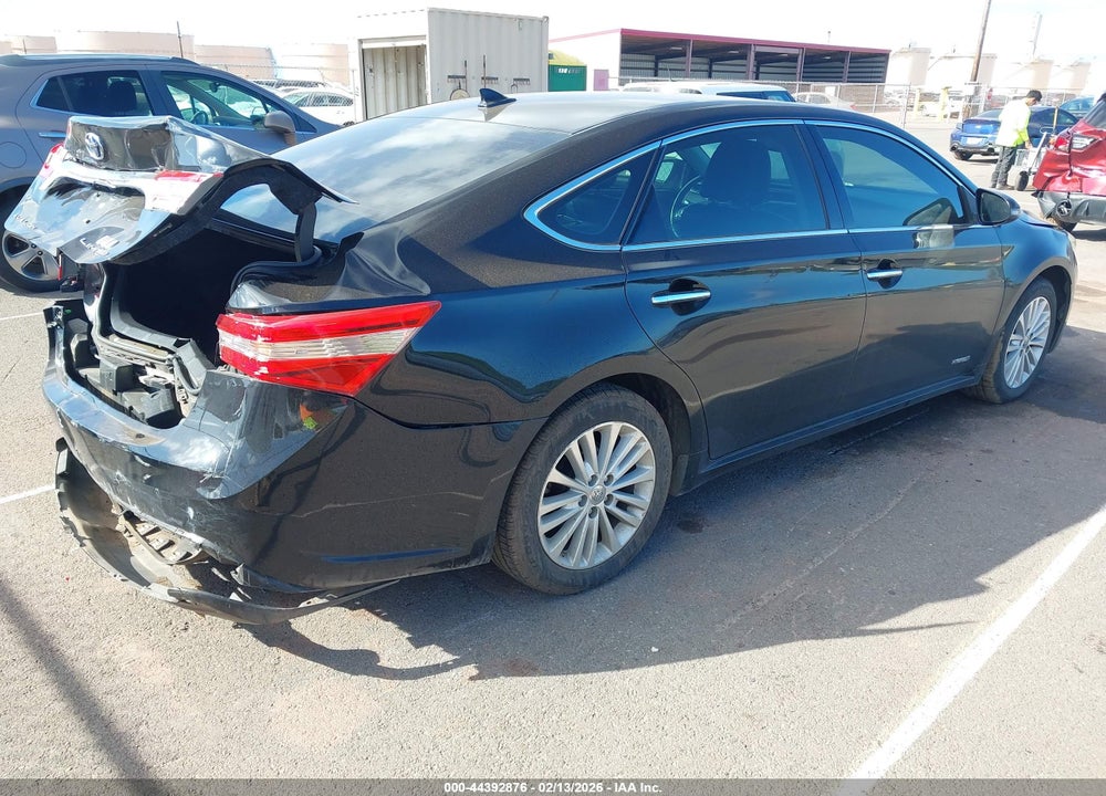 2013 TOYOTA AVALON HYBRID LIMITED VIN: 4T1BD1EB4DU018427