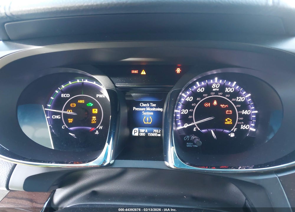 2013 TOYOTA AVALON HYBRID LIMITED VIN: 4T1BD1EB4DU018427