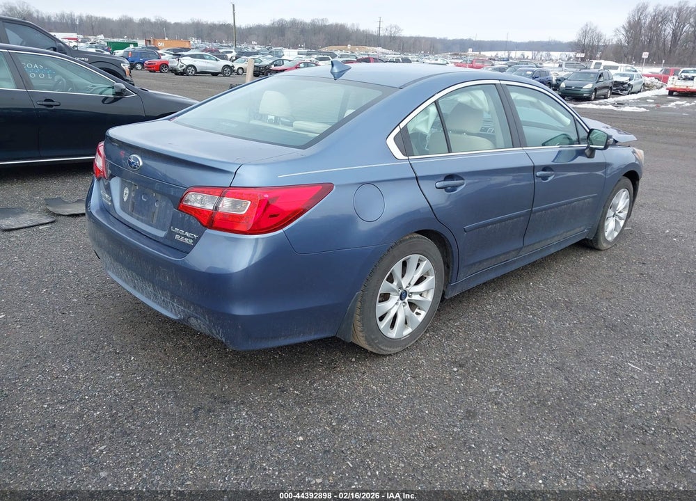 2017 SUBARU LEGACY 2.5I PREMIUM VIN: 4S3BNAF69H3003520
