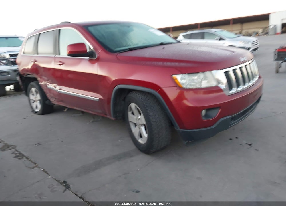 2013 JEEP GRAND CHEROKEE LAREDO VIN: 1C4RJFAG3DC602544