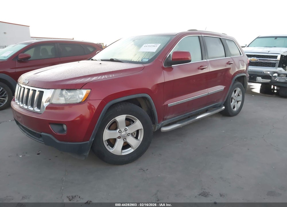 2013 JEEP GRAND CHEROKEE LAREDO VIN: 1C4RJFAG3DC602544