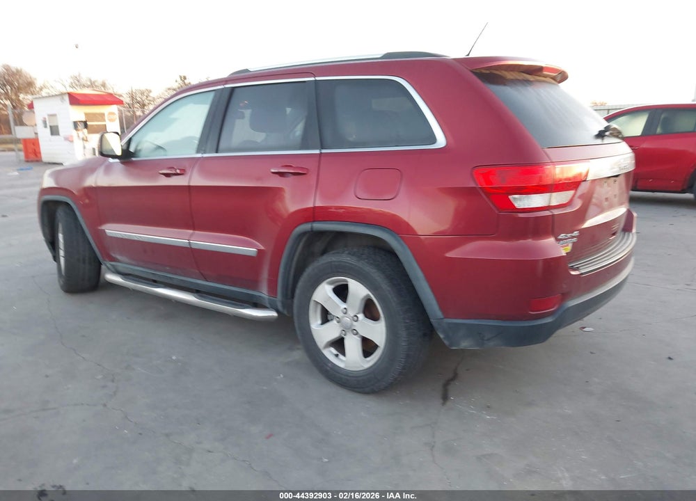 2013 JEEP GRAND CHEROKEE LAREDO VIN: 1C4RJFAG3DC602544