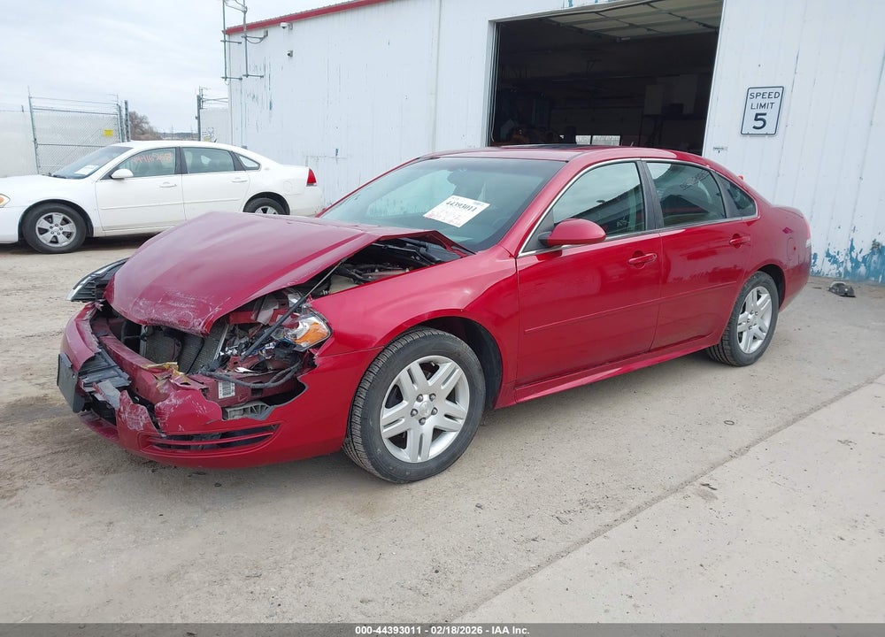 2013 CHEVROLET IMPALA LT VIN: 2G1WG5E34D1252942