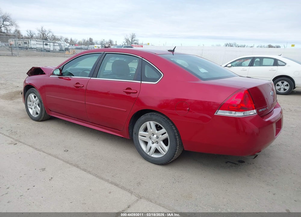 2013 CHEVROLET IMPALA LT VIN: 2G1WG5E34D1252942
