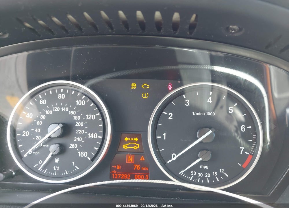 2012 BMW X5 XDRIVE50I VIN: 5UXZV8C5XCL422454