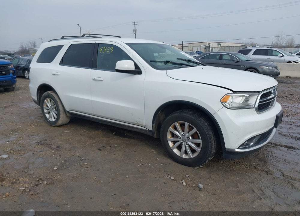2014 DODGE DURANGO SXT VIN: 1C4RDJAG7EC977431