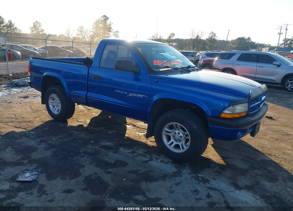 2001 DODGE DAKOTA SLT/SPORT VIN: 1B7GG26X71S103240