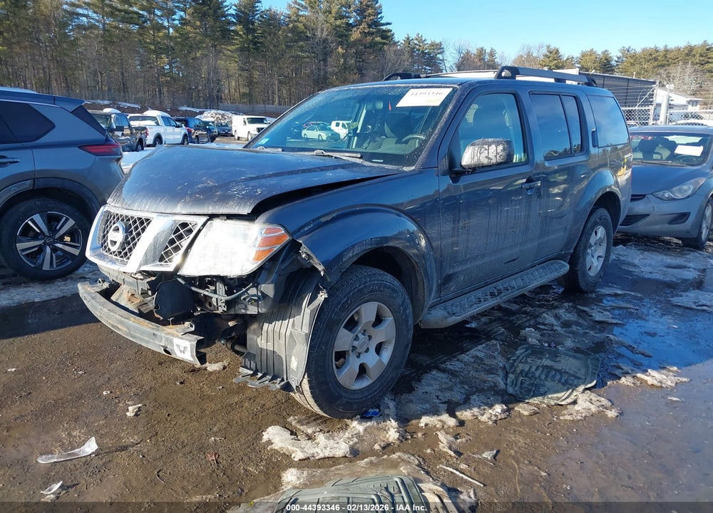 2011 NISSAN PATHFINDER S VIN: 5N1AR1NB3BC629095