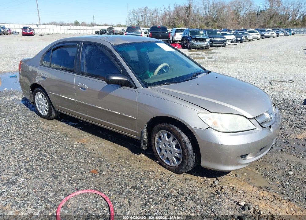 2005 HONDA CIVIC LX VIN: 2HGES16685H605888
