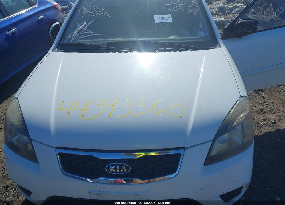 2011 KIA RIO VIN: KNADH4A33B6931891