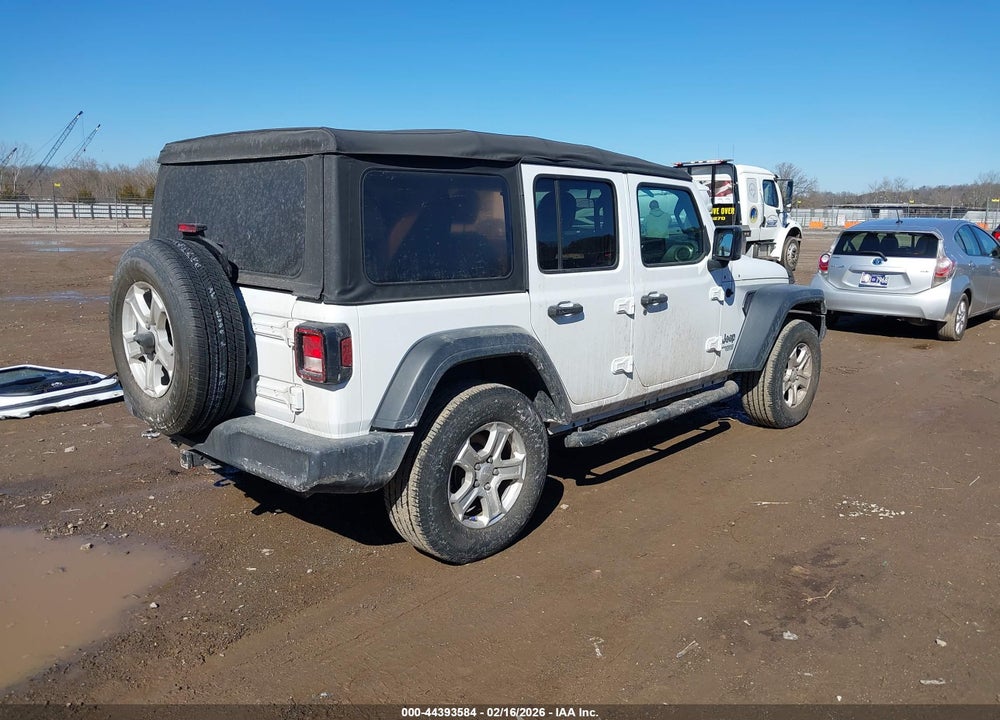 2018 JEEP WRANGLER UNLIMITED SPORT S 4X4 VIN: 1C4HJXDG7JW260278