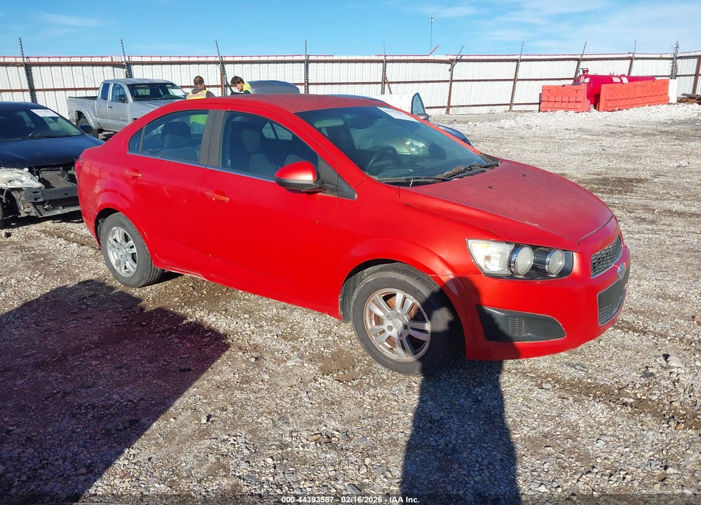 2013 CHEVROLET SONIC LT AUTO VIN: 1G1JC5SB7D4221433