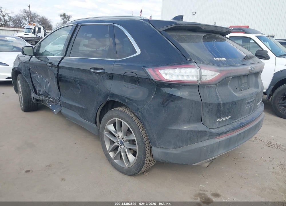2016 FORD EDGE TITANIUM VIN: 2FMPK3K82GBB51696