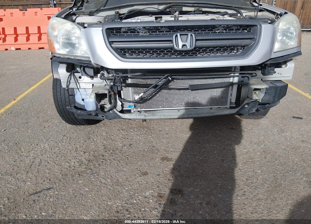 2005 HONDA PILOT EX-L VIN: 2HKYF18505H509538