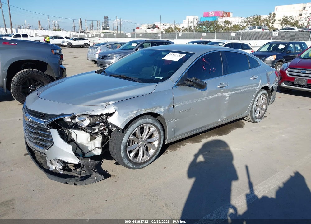 2020 CHEVROLET MALIBU FWD LT VIN: 1G1ZD5ST7LF025701