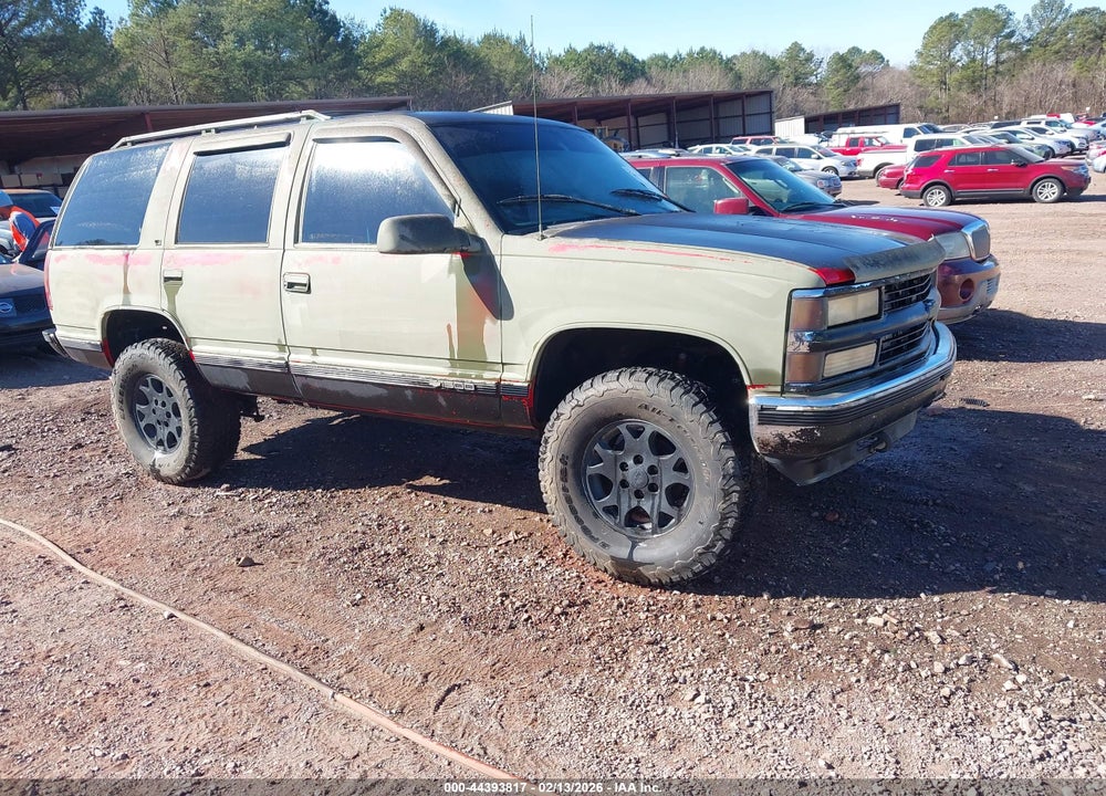 1995 CHEVROLET TAHOE K1500 VIN: 1GNEK13K3SJ415479