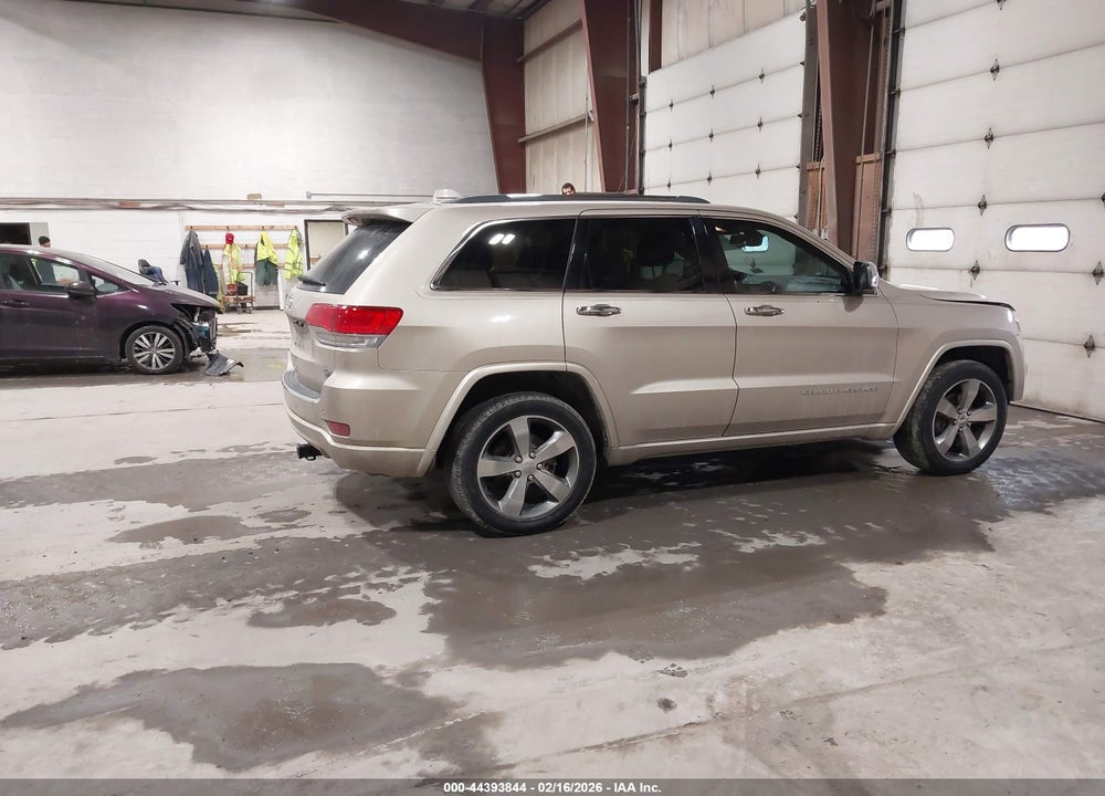 2014 JEEP GRAND CHEROKEE OVERLAND VIN: 1C4RJECG8EC400789
