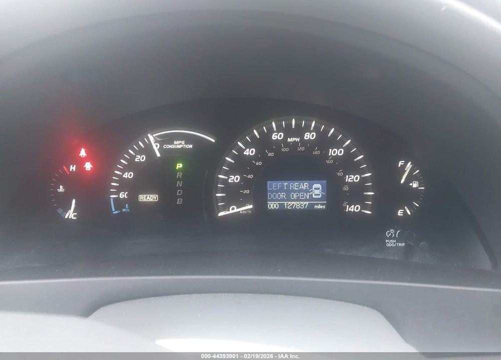 2007 TOYOTA CAMRY HYBRID VIN: 4T1BB46K47U017935