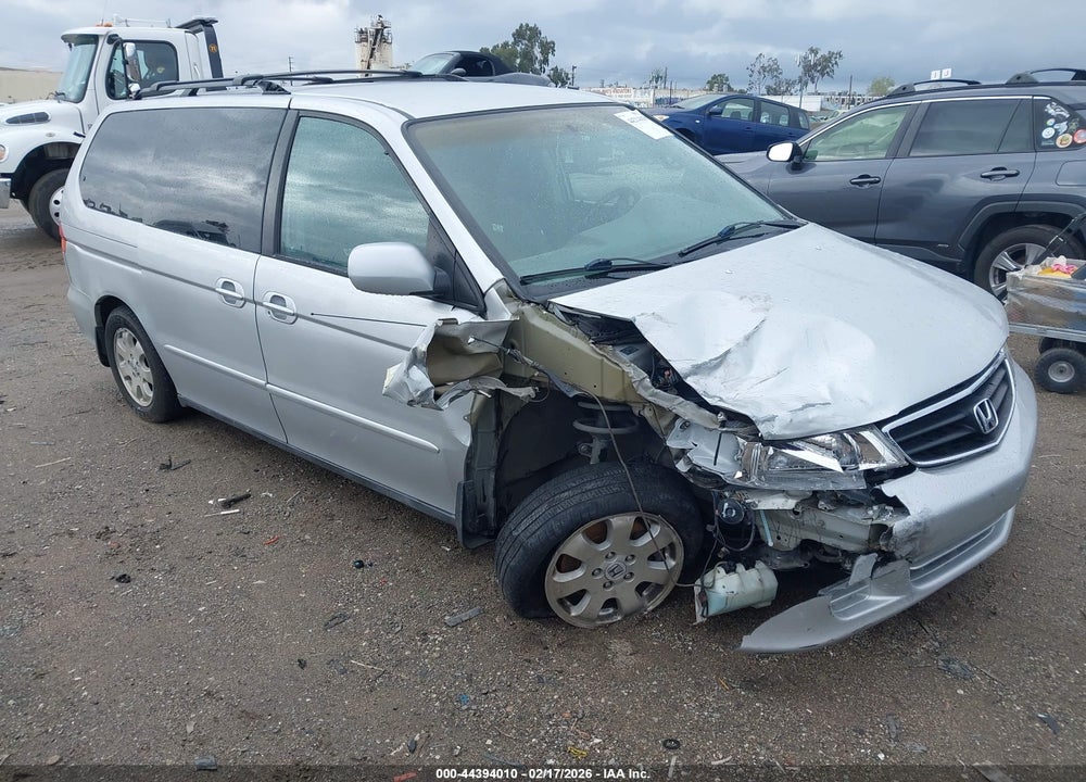 2002 HONDA ODYSSEY EX-L VIN: 5FNRL18722B042423