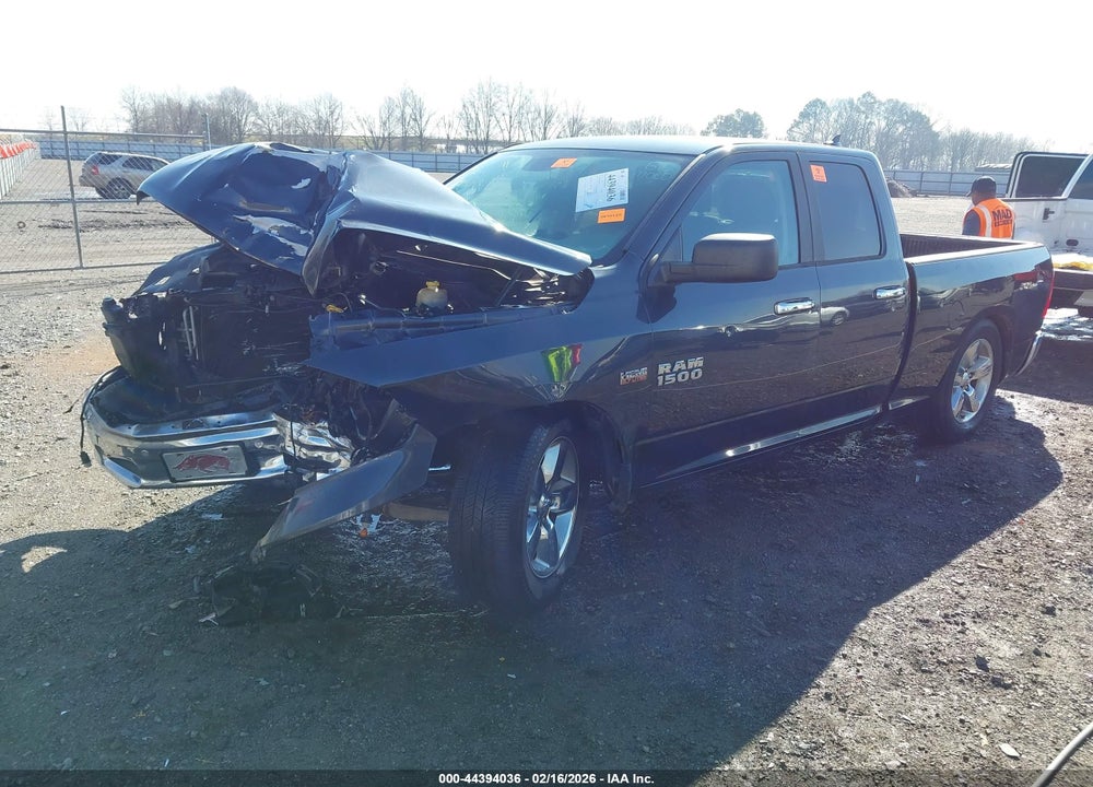 2015 RAM 1500 BIG HORN VIN: 1C6RR6GT9FS501490