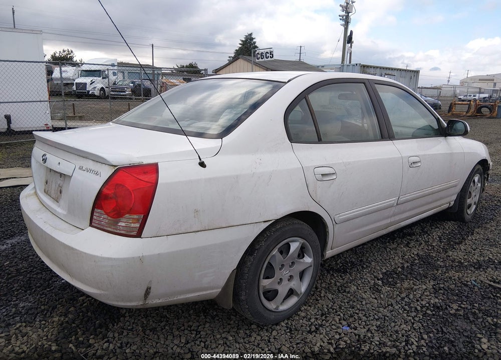 2006 HYUNDAI ELANTRA GLS/LIMITED VIN: KMHDN46DX6U360863