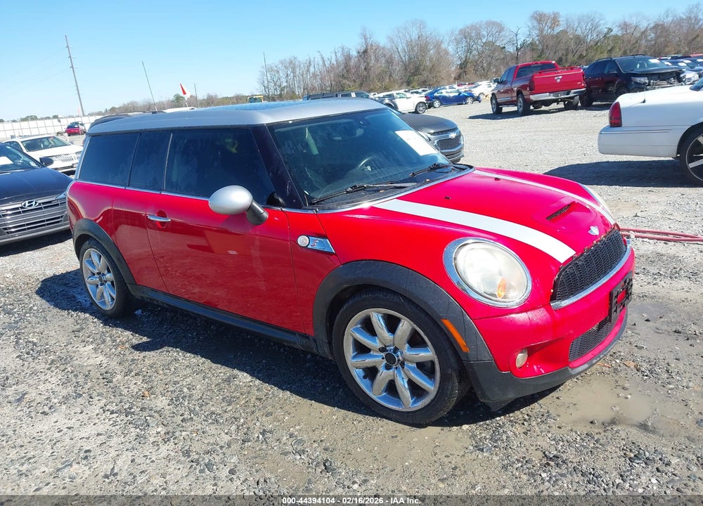 2008 MINI COOPER S CLUBMAN VIN: WMWMM335X8TP87965